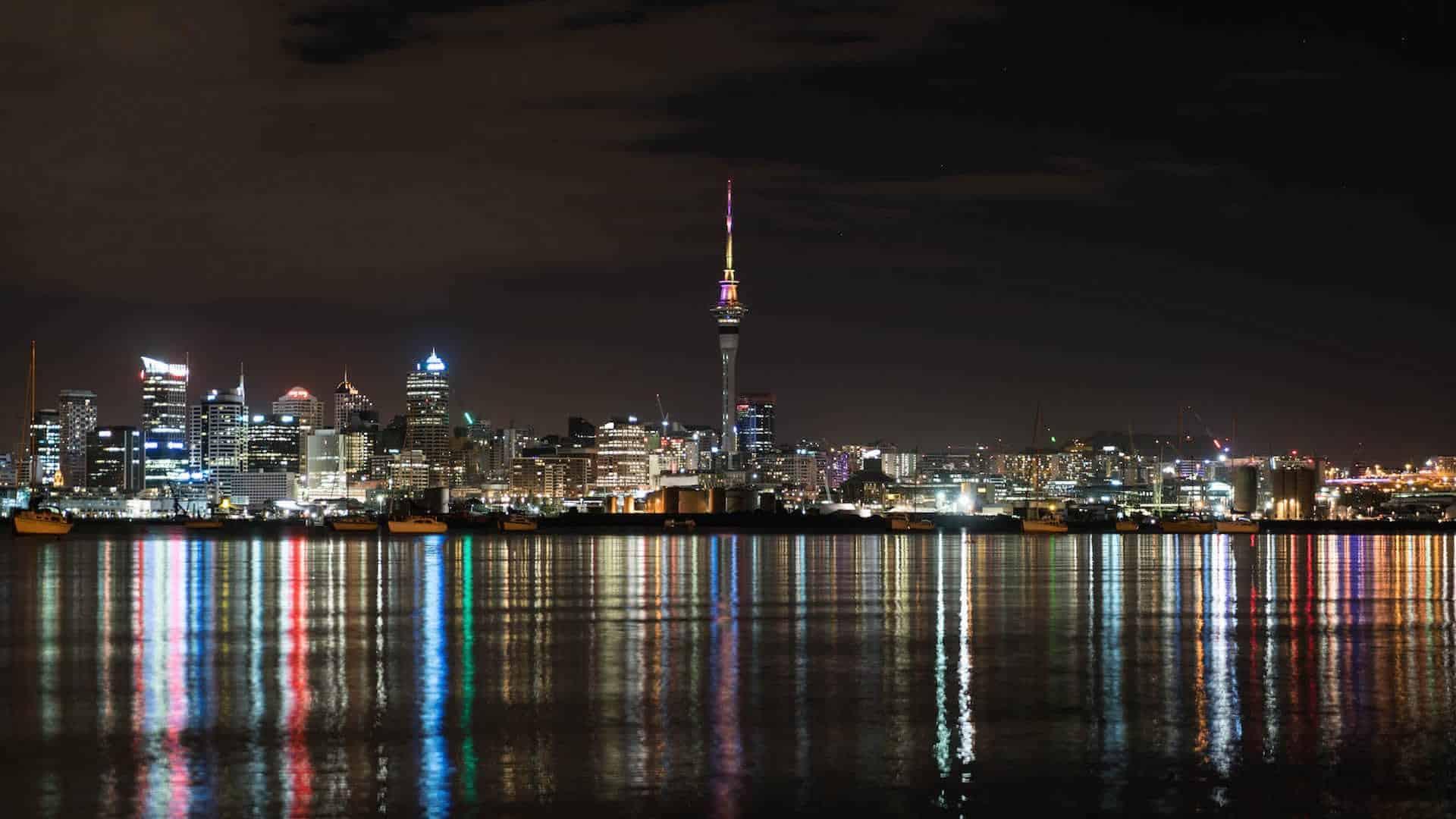Auckland at Night TNZ
