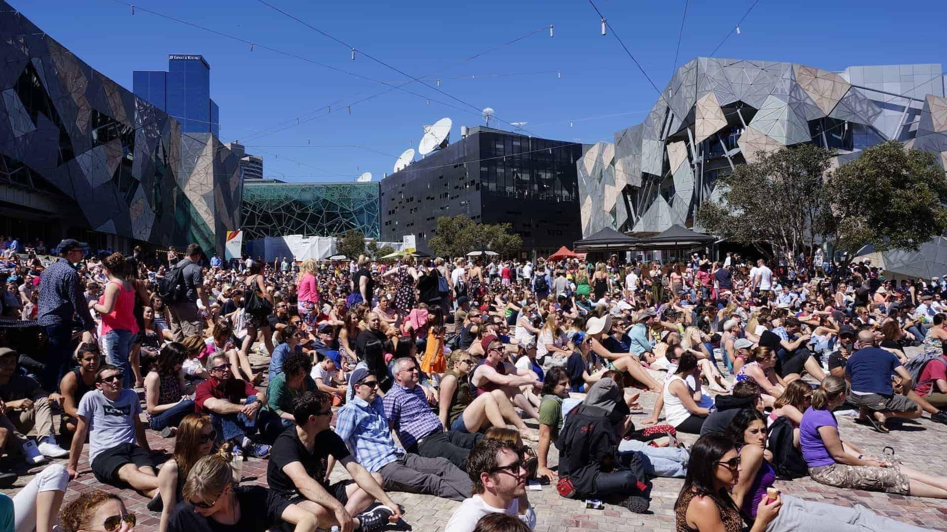 melbourne events federation square