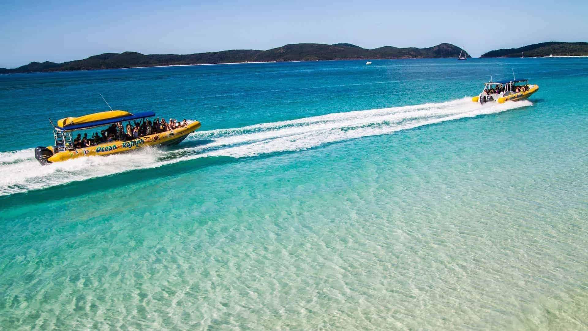 ocean rafting airlie beach