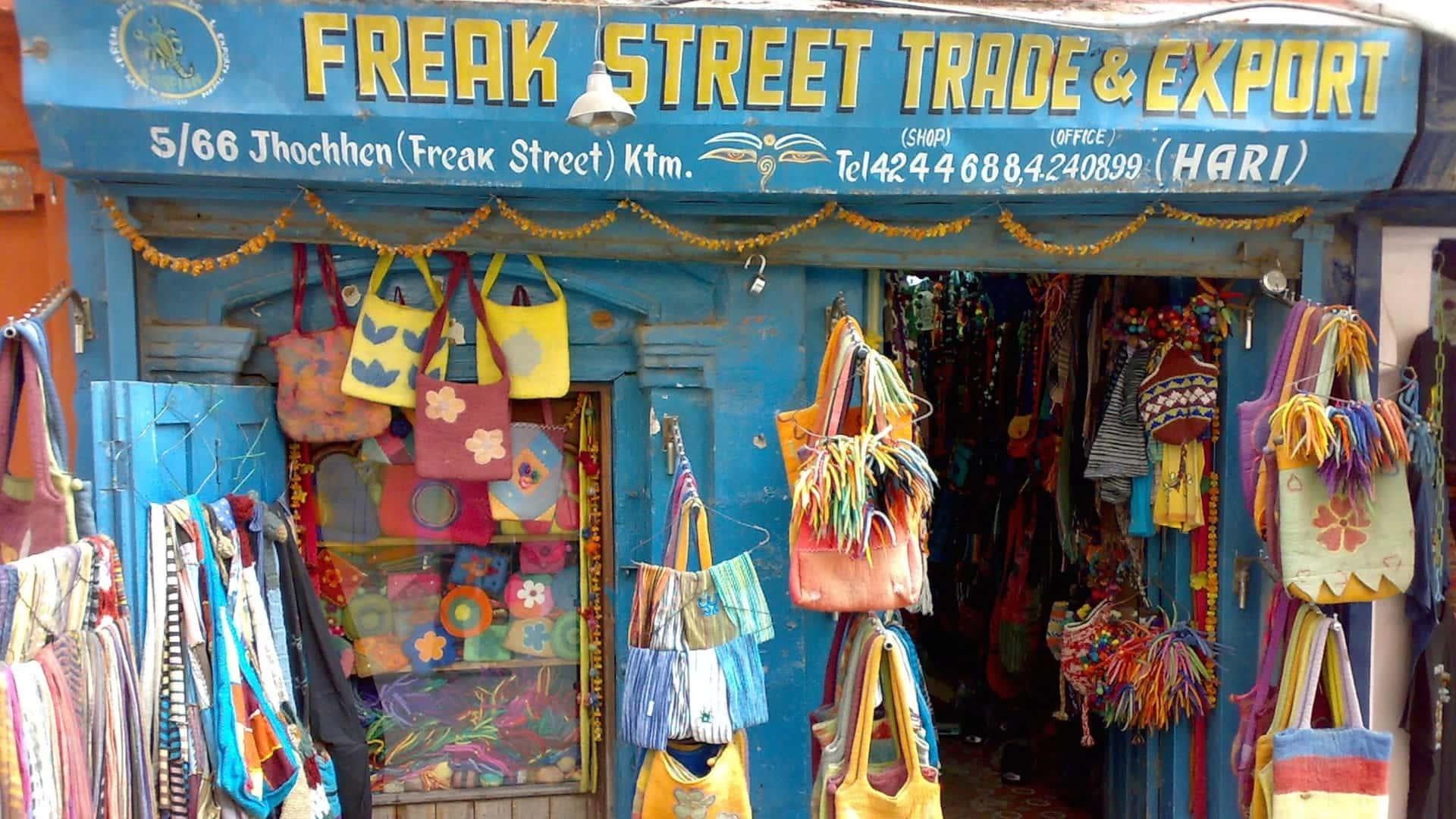 freak street - history of backpacking