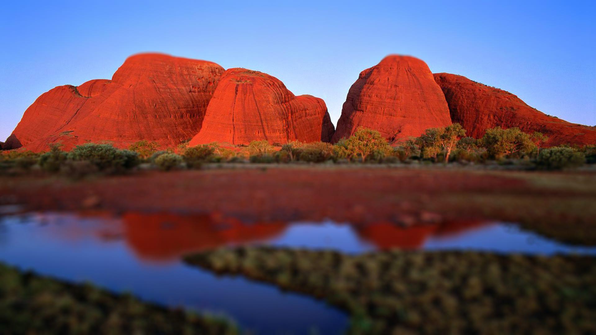 the red centre - kata tjuta the olga's