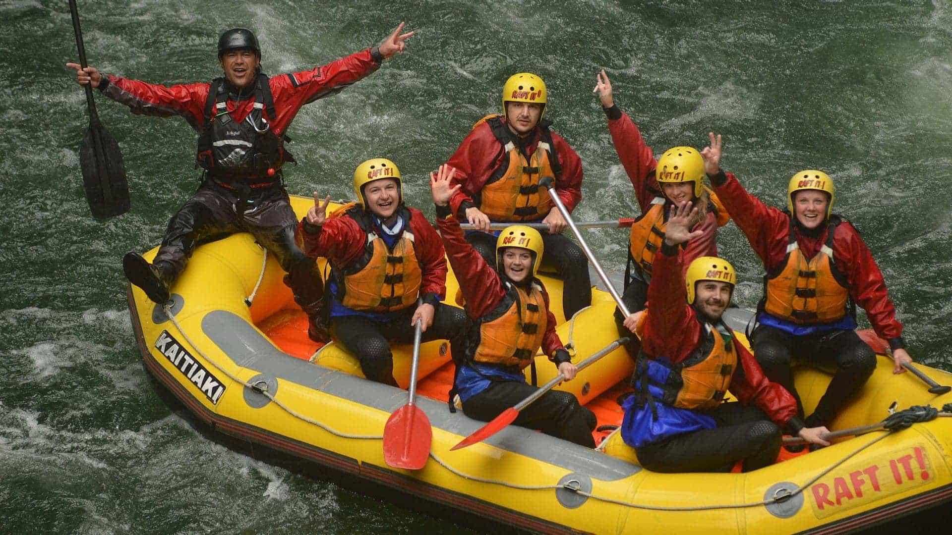 kaitiaki adventures whitewater rafting