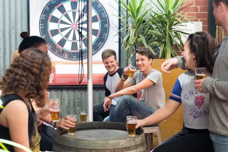 melbourne bar with beer garden