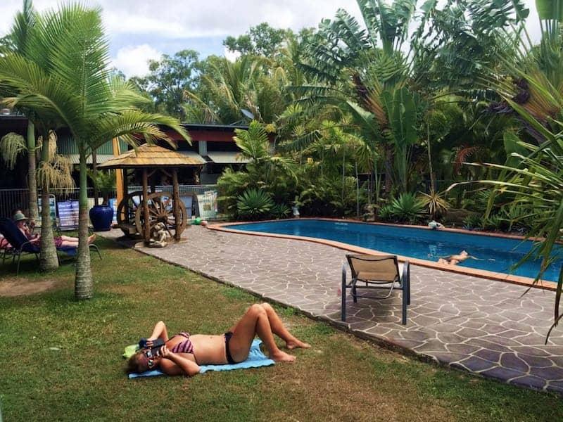 agnes water backpackers pool