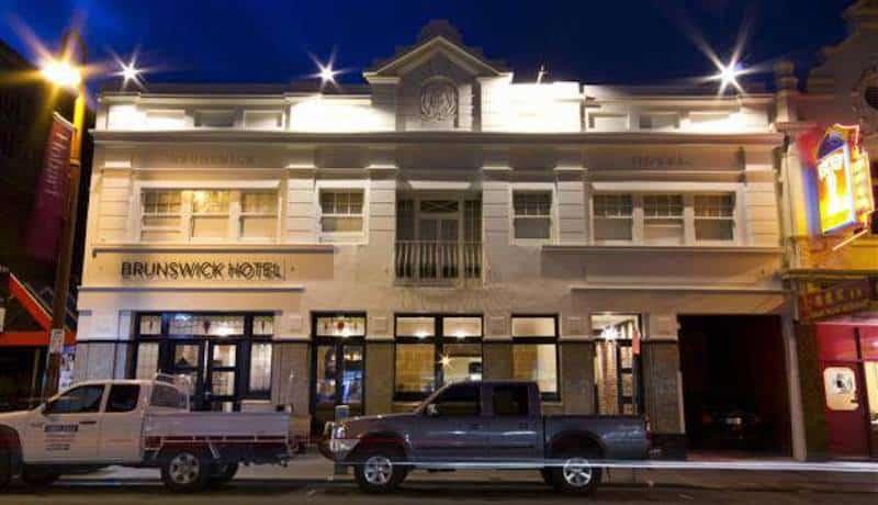 tassie hobart backpackers at the brunswick hotel