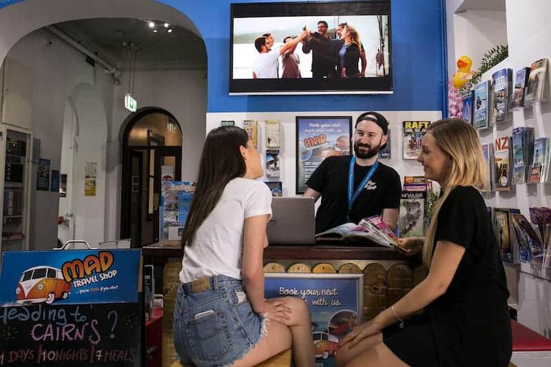 travel desk at nomads brisbane