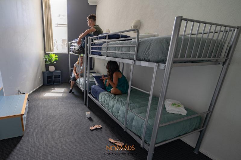 dorm accommodation at wellington backpackers