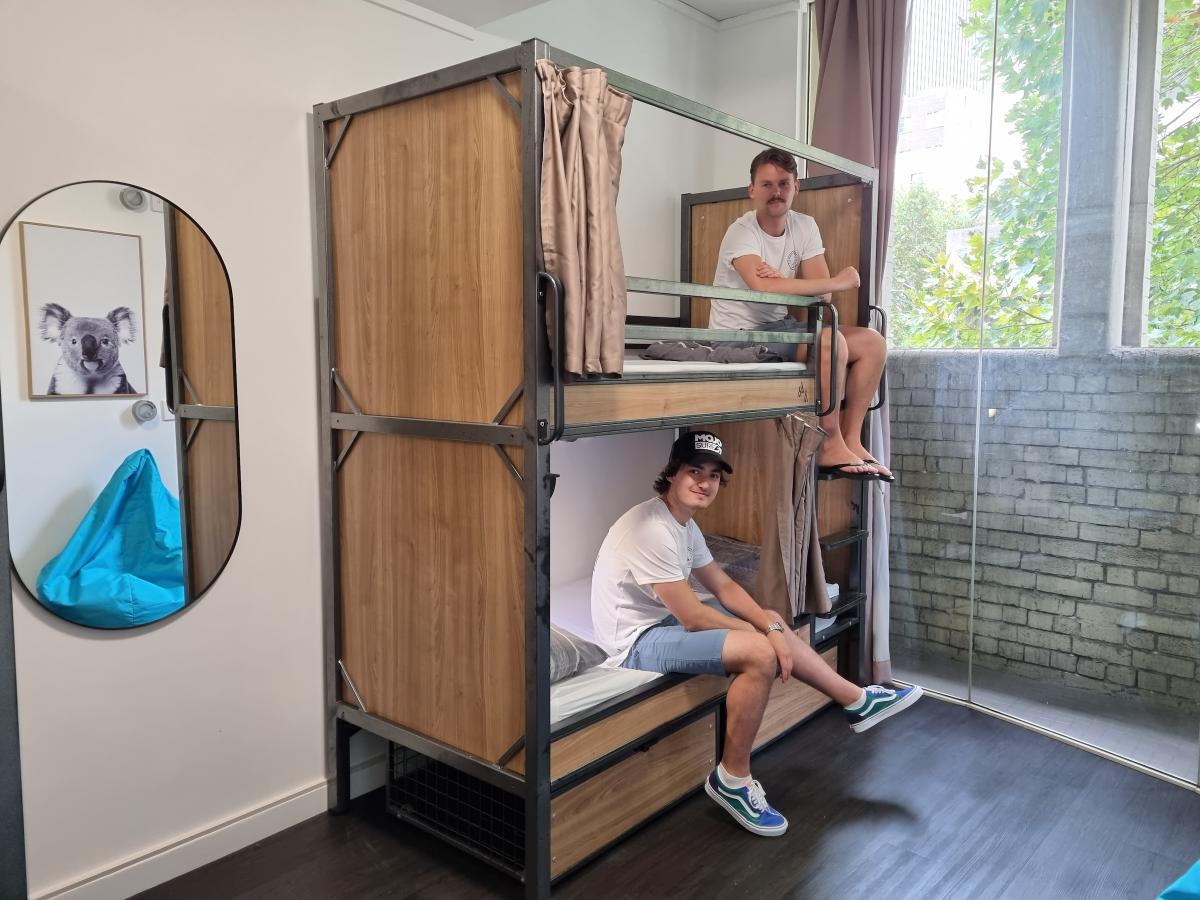 2 share deluxe ensuite room in hostel